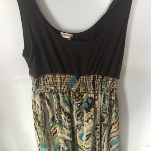 Brown Maurice’s dress